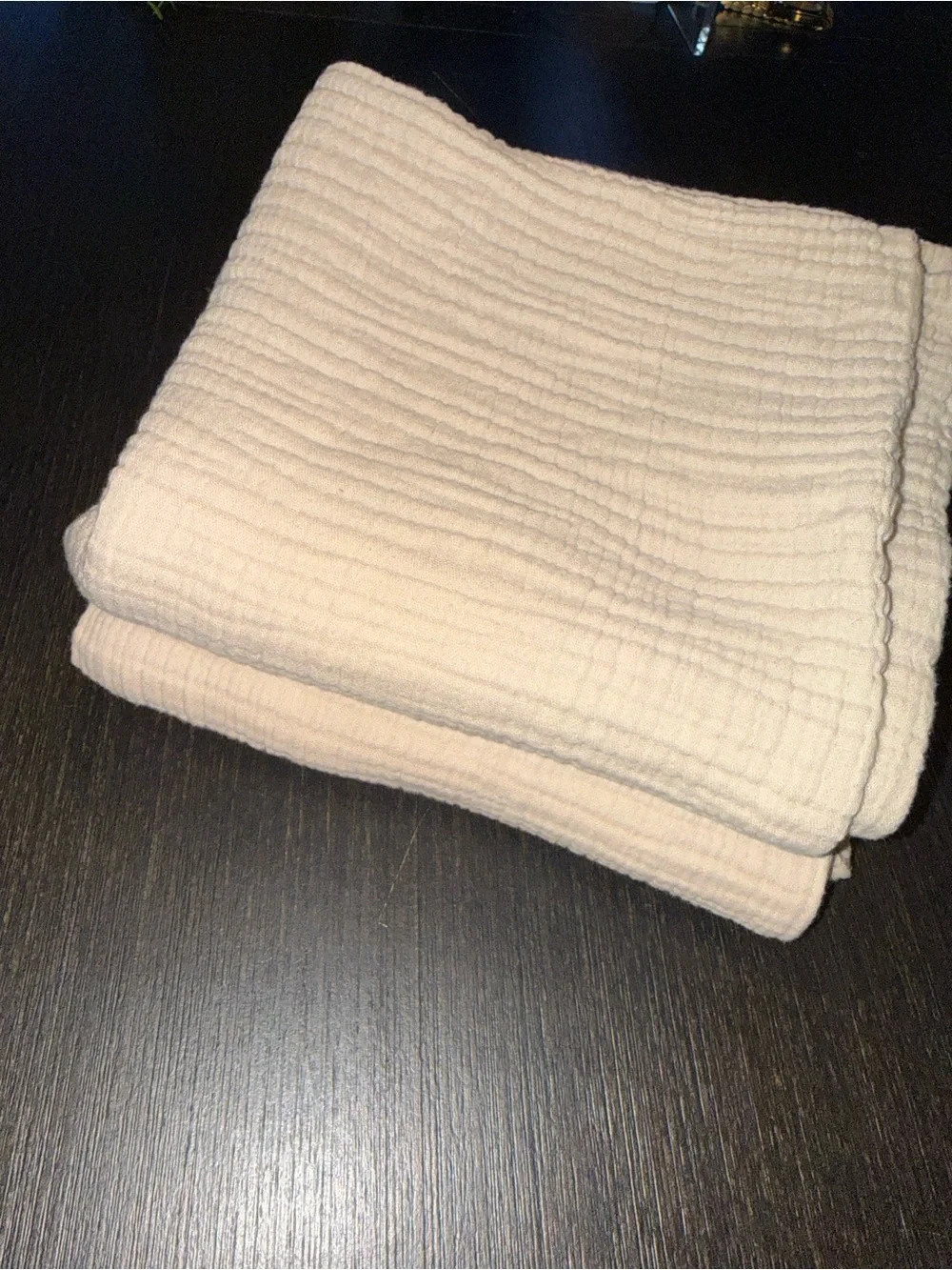 Quince King Size Organic Cotton Channel Stitch Sham Set